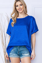 Load image into Gallery viewer, Pretty In Blue Blouse
