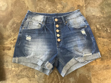Load image into Gallery viewer, Fly girl denim shorts

