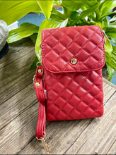 Load image into Gallery viewer, Girls Night Out Red Crossbody Purse
