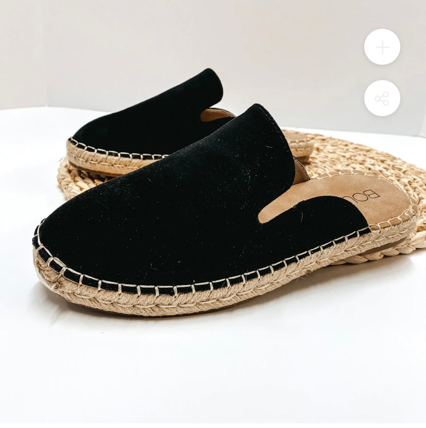 Corky- Taffy Side Espadrille Slide On Sandals