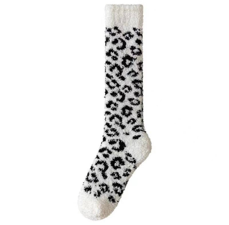 Black and White Cozy Chic Luxurious Soft Socks