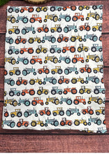 Load image into Gallery viewer, Tractor Printed Baby Blanket
