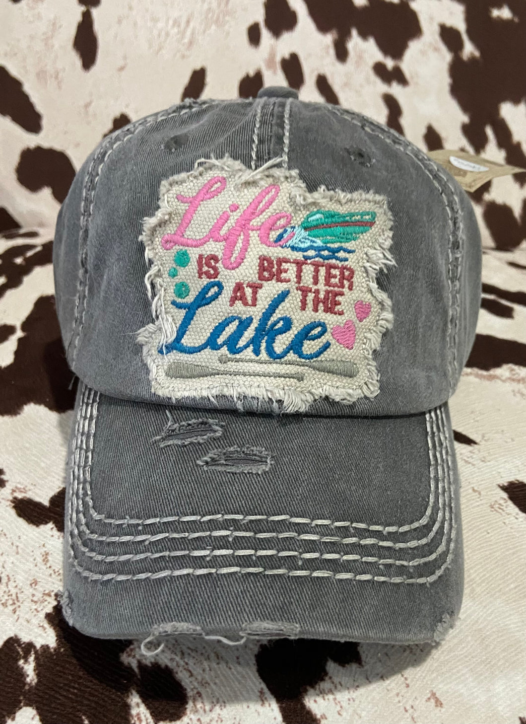 Life is Better at The Lake Cap