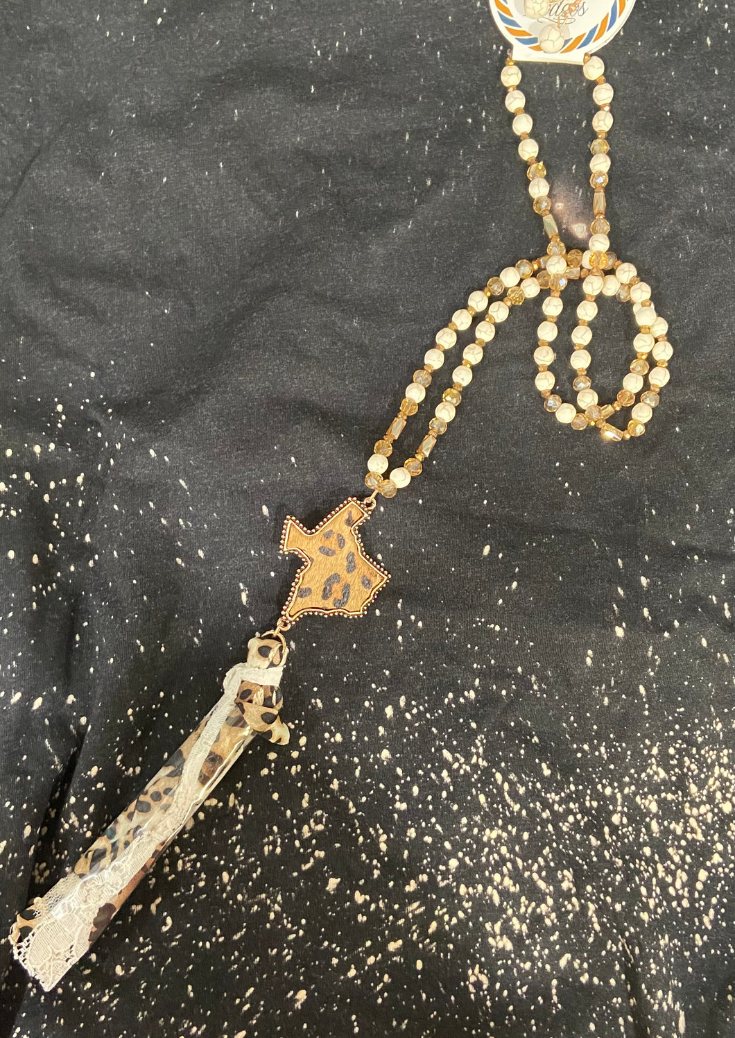 Texas Leopard Necklace