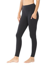 Load image into Gallery viewer, Wide Waistband Leggings with Pockets
